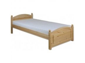 Masivní dřevěná postel -jednolůžko DN126 borovice masiv 80x200 cm 