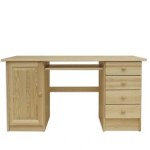 Masivní psací stůl MANAGER 2 PRAVÝ - 145x75x55 cm