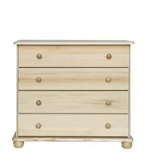Komoda WOOD 25 borovice masiv 85x76x42 cm