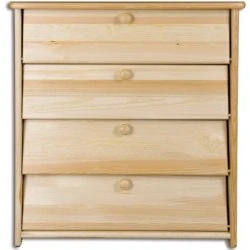 Dřevěný botník MB 92 borovice masiv 