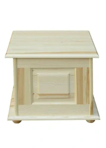 Dřevěná truhla borovice DT 182 54x50x46 cm