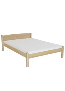 Dřevěná manželská postel DT 85 180x200 cm borovice masiv 