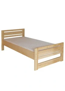 Dřevěná postel DT 72 80x200 cm borovice masiv 