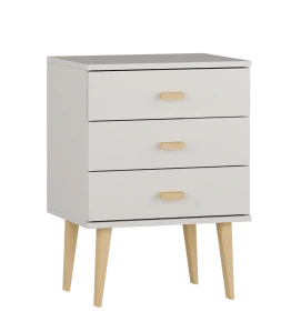 Dřevěná komoda MB SCANDIA K1 3S borovice masiv  - šířka 59 cm