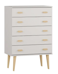 Dřevěná komoda MB SCANDIA K1 5S borovice masiv 