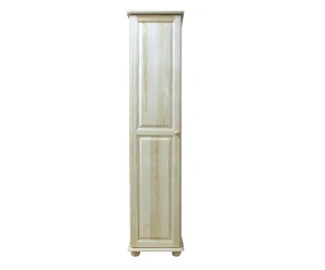 Šatní skříň s policemi WOOD 36 masiv - 45x60x195 cm