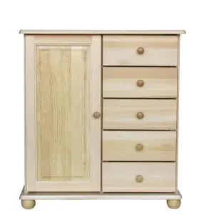 Komoda WOOD 41 borovice masiv 85x92x42 cm