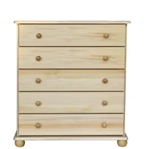 Komoda WOOD 26 borovice masiv 85x92x42 cm