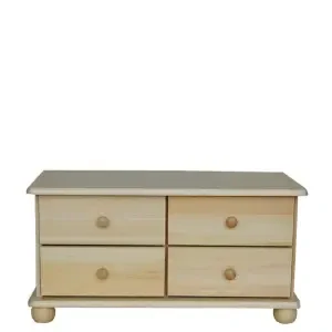 Komoda WOOD 24 borovice masiv 85x43x42 cm