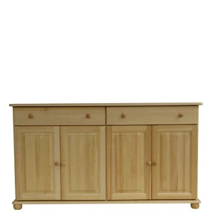 Dřevěná komoda WOOD 80 masiv - 165x42x92 cm