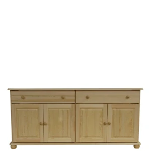 Dřevěná komoda WOOD 72 masiv - 165x42x76 cm