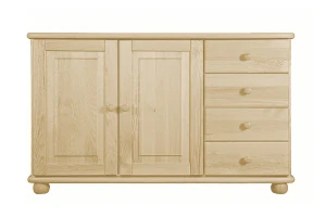 Dřevěná komoda D-MAX 98 - 125x75x42 cm