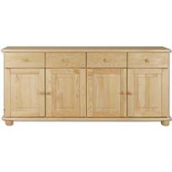 Komoda borovice masiv DN141 šířka 165 cm