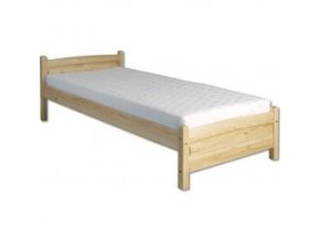 Dřevěné jednolůžko DN125 borovice masiv 90x200 cm - více odstínů