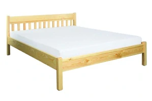 Dřevěná masivní postel 140x200 cm DN116 borovice masiv