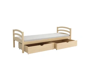 Postel WOOD 006 borovice masiv 80x200 cm 