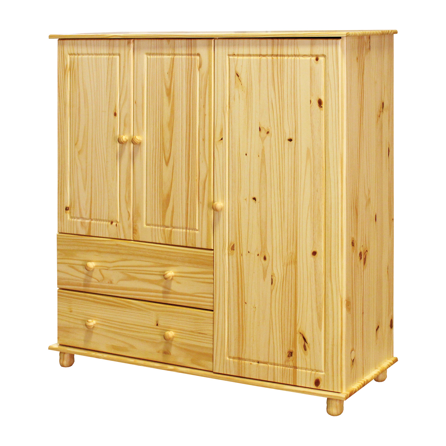 Dřevěná komoda I8018 lakovaná - šířka 132 cm