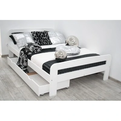 Dřevěná manželská postel MD 19 180x200 cm borovice masiv 