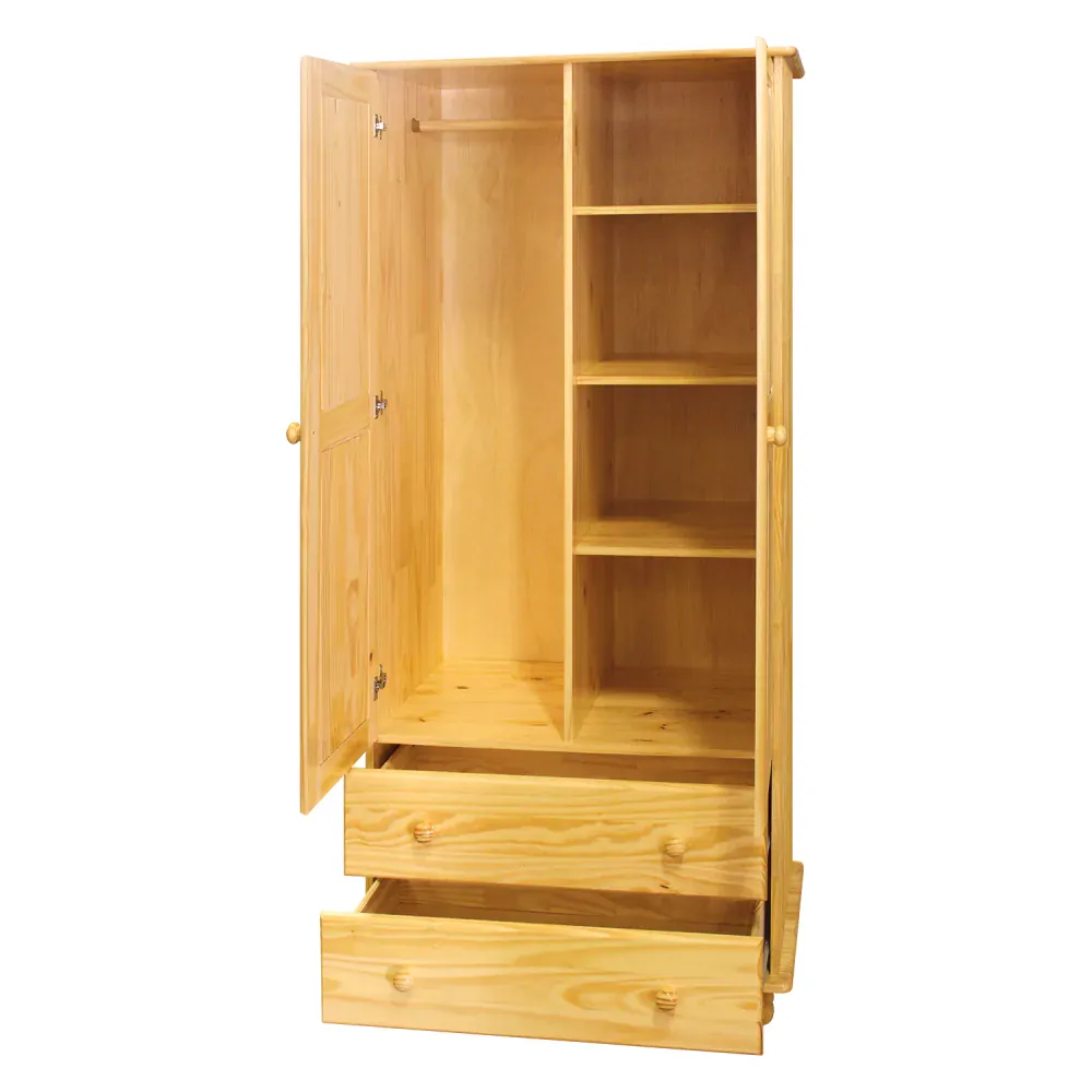 Šatní skříň 2dvéřová I8850 lakovaná - šířka 82 cm