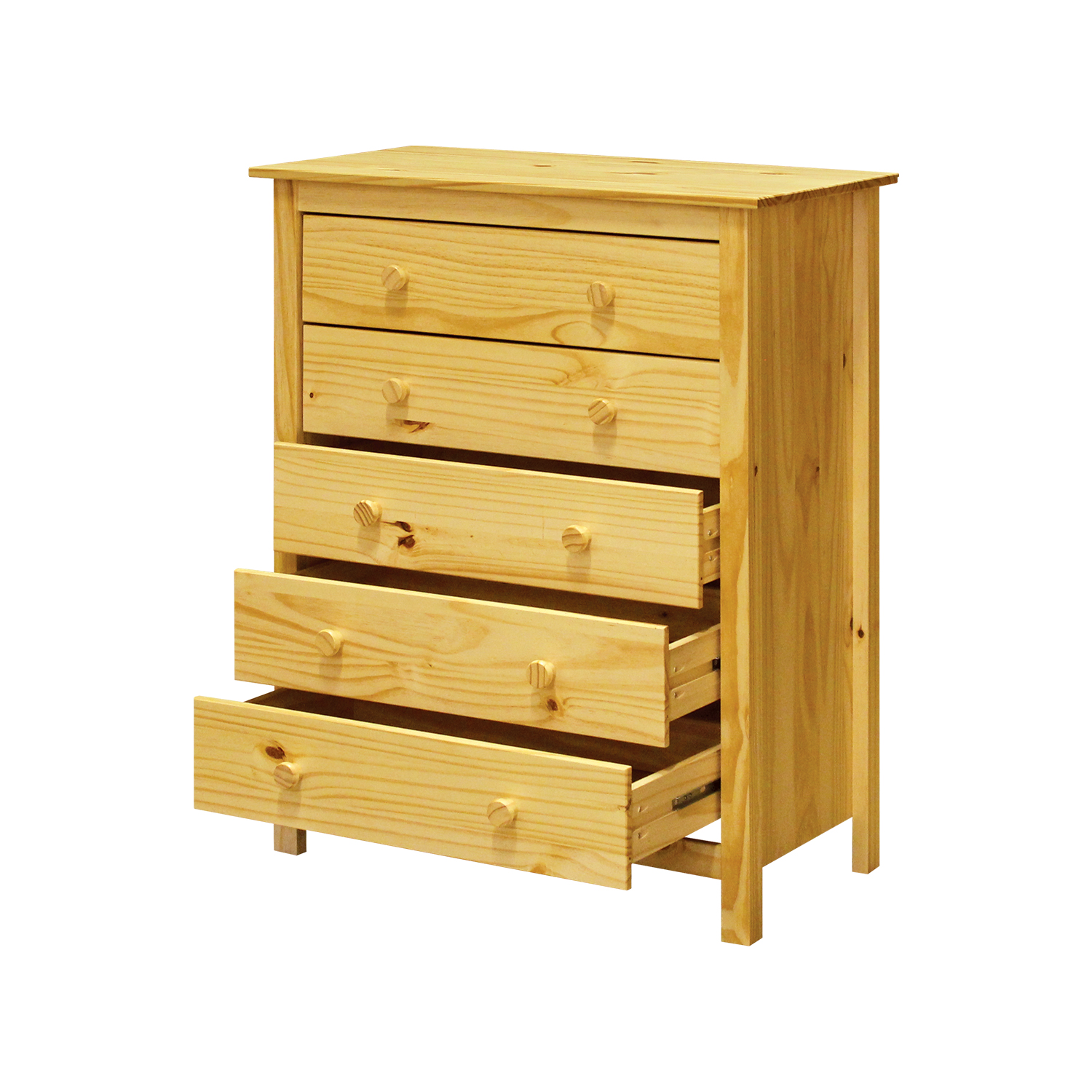 Komoda 5 zásuvek TORINO šířka 79 cm 
