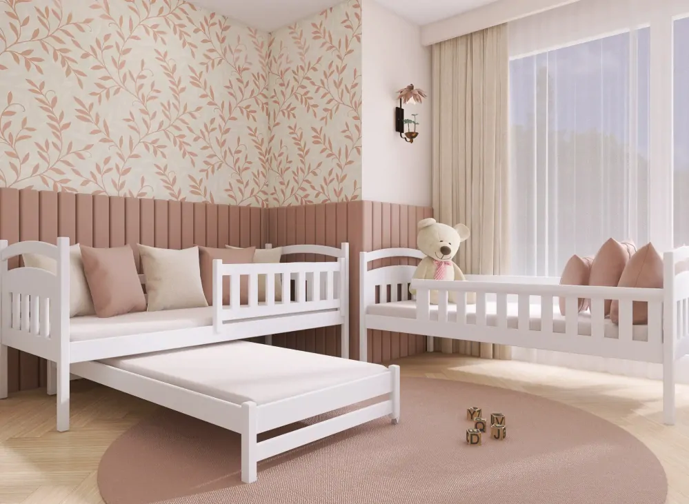 Palanda pro 3 osoby Blanka 190x90 cm borovice masiv - více odstínů